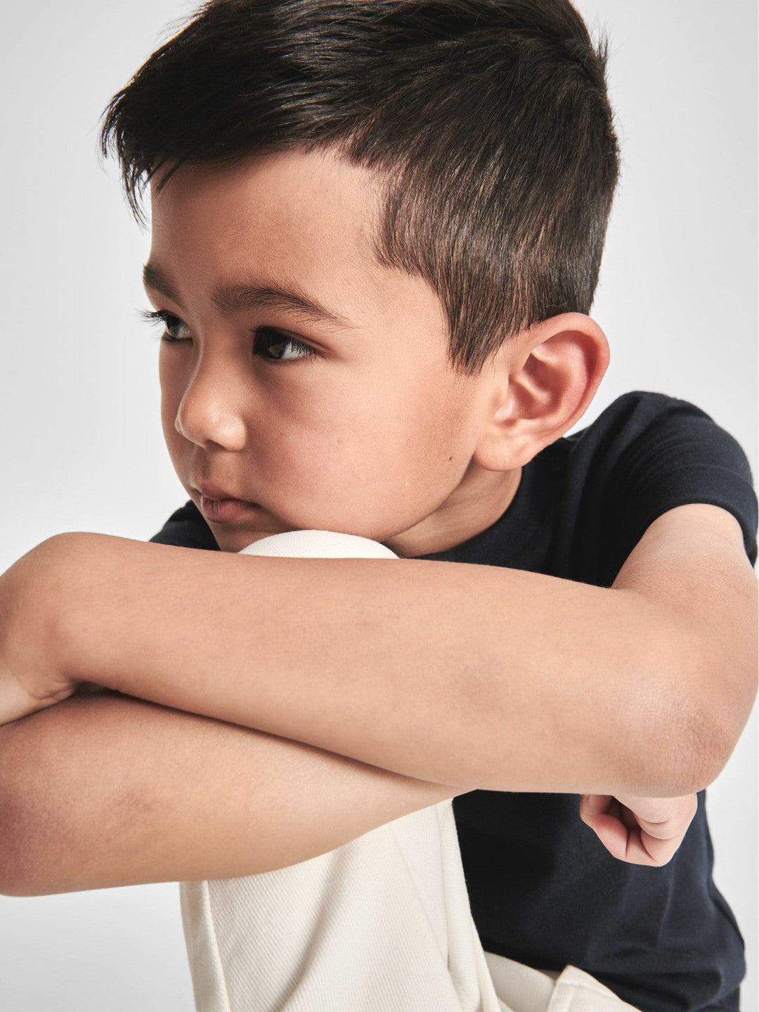 4-9 yrs Crew Neck T-Shirt in Navy Children & Baby | Reiss