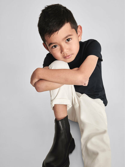 4-9 yrs Crew Neck T-Shirt in Navy Children & Baby | Reiss