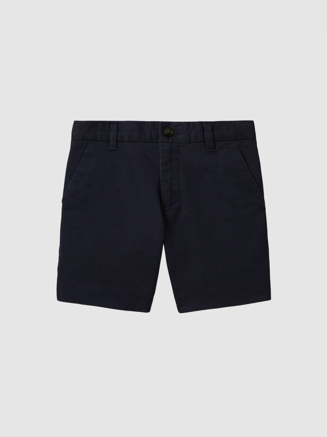 3-9 yrs Cotton Chino Shorts with Stretch in Navy Children & Baby | Reiss