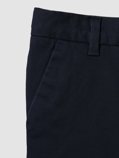 3-9 yrs Cotton Chino Shorts with Stretch in Navy Children & Baby | Reiss