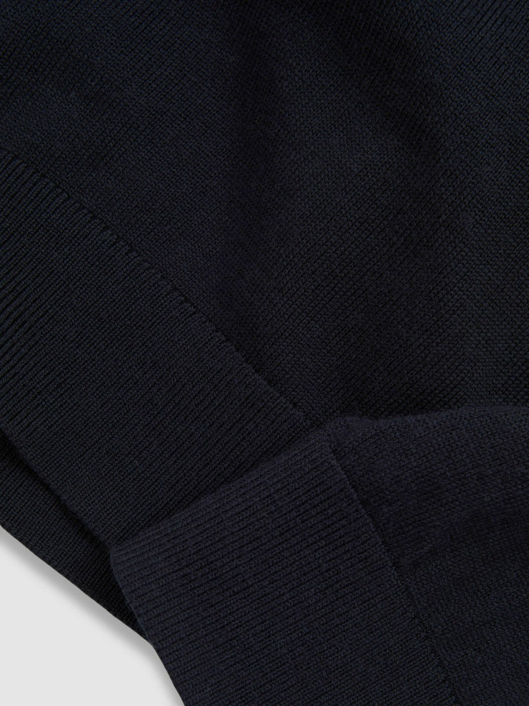 9-13 yrs Merino Wool Half-Zip Funnel Neck Jumper in Navy Children & Baby | Reiss
