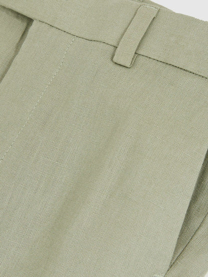 Linen Suit Shorts in Apple Children & Baby | Reiss