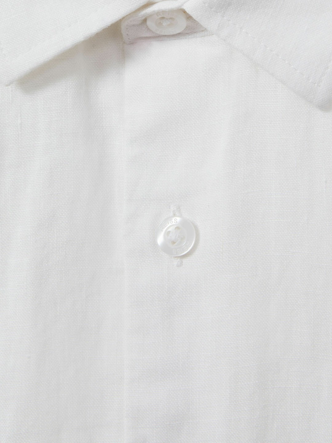 3-9 yrs Short Sleeve Linen Shirt in White Children & Baby | Reiss