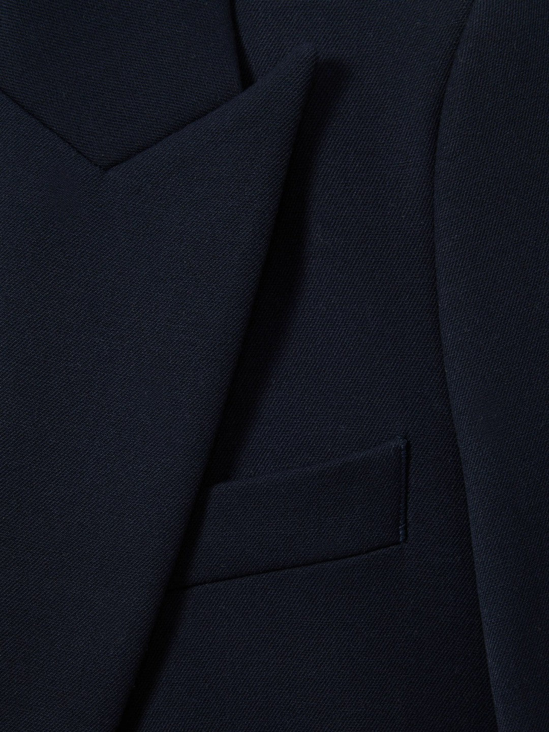 Petite Tailored Single Breasted Suit Blazer in Navy Women | Reiss