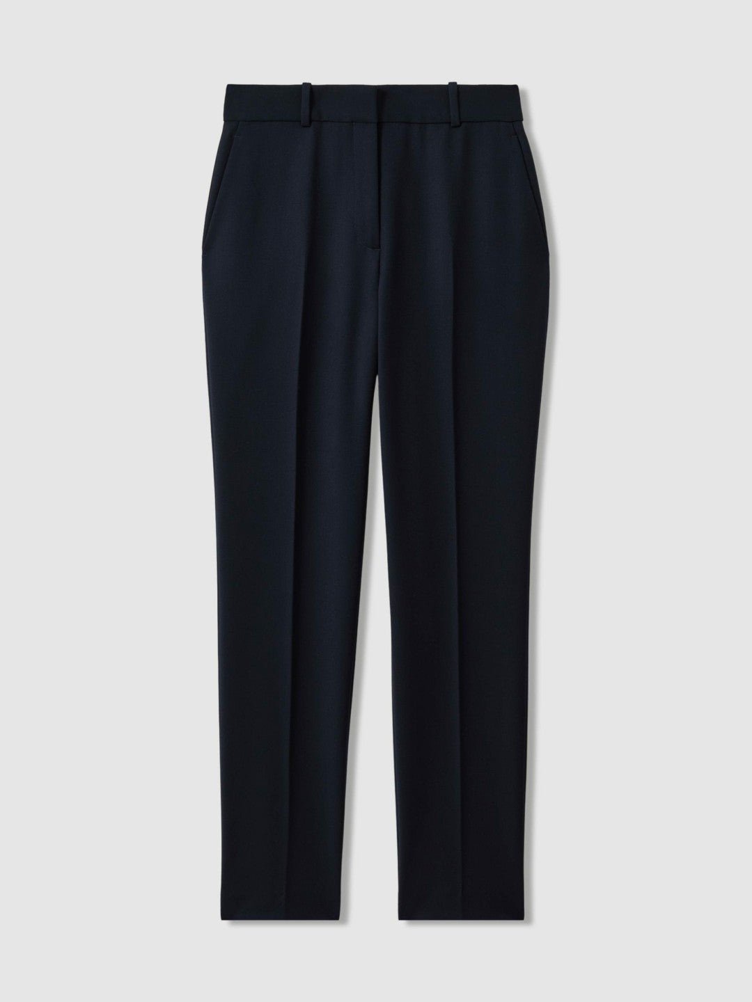 Slim Fit Suit Trousers in Navy Women | Reiss