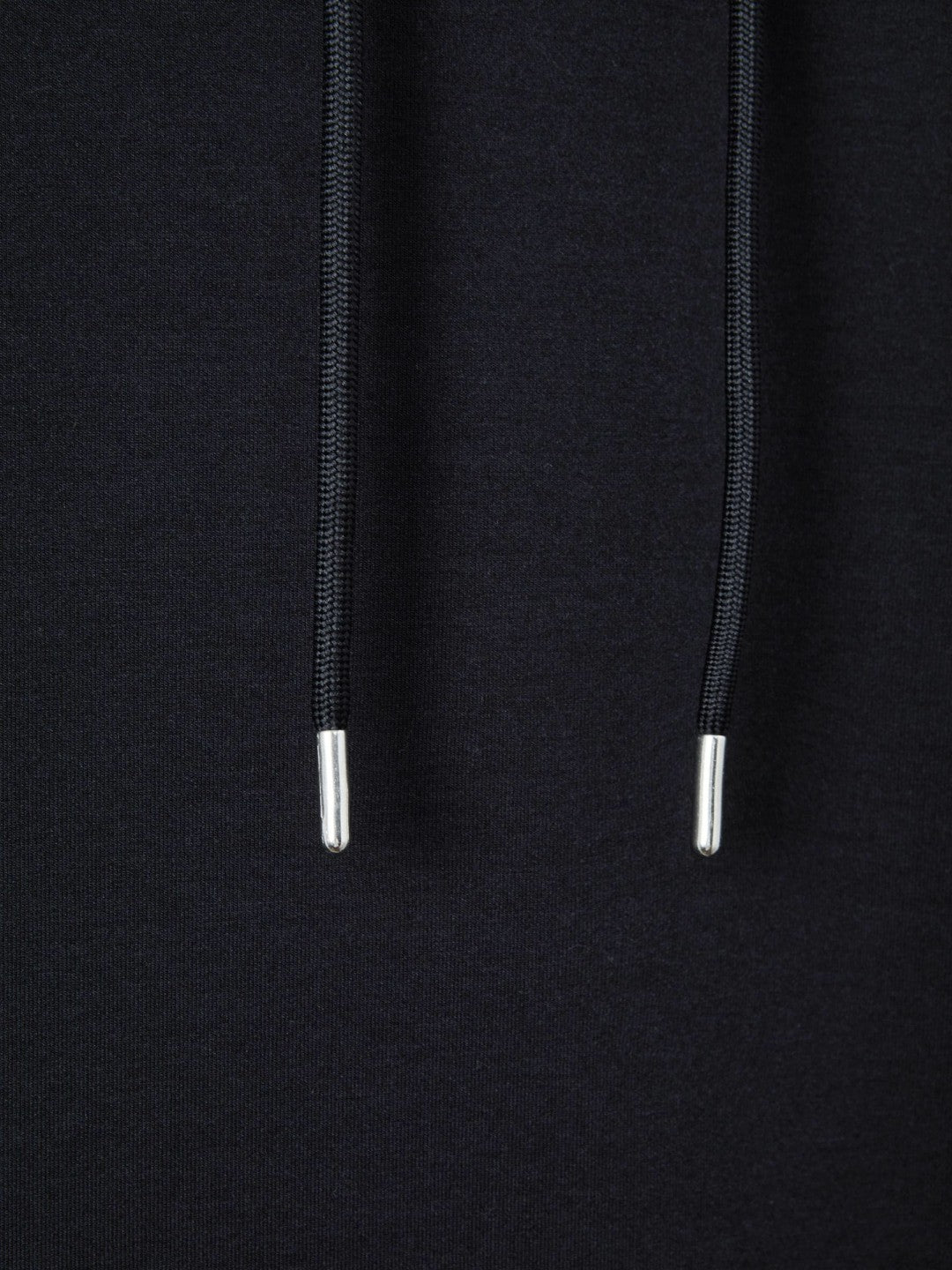 Interlock Jersey Drawstring Hoodie in Navy Blue Men | Reiss