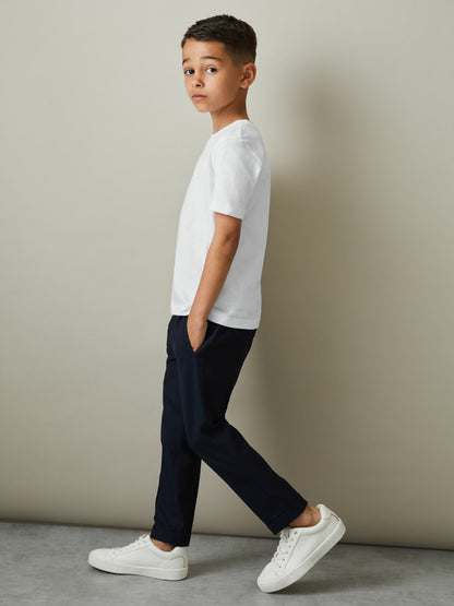 3-9 yrs Three Pack Of Crew Neck T-Shirts in White Children & Baby | Reiss