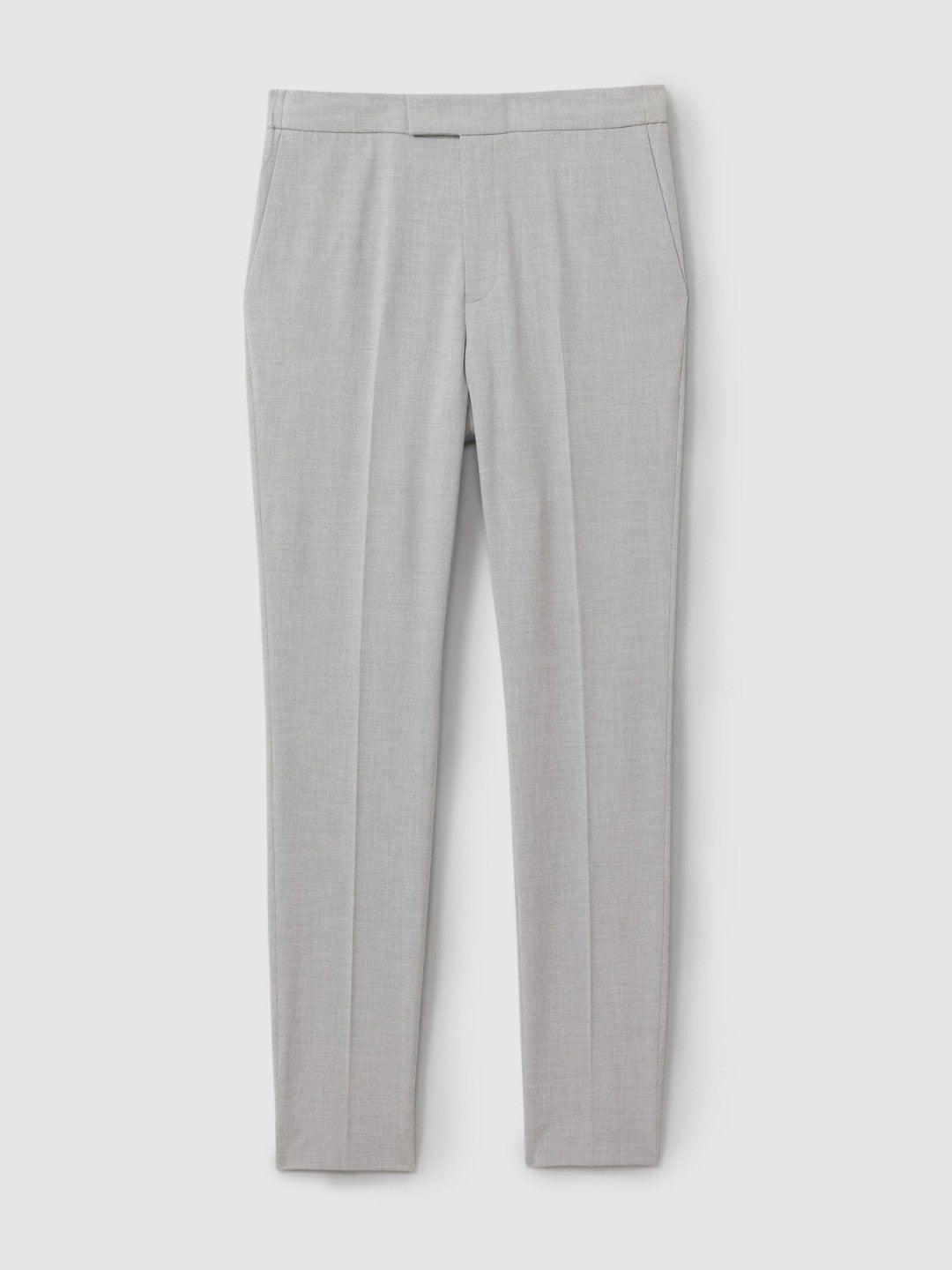 Slim-Fit Drawstring Trousers in Grey Men | Reiss