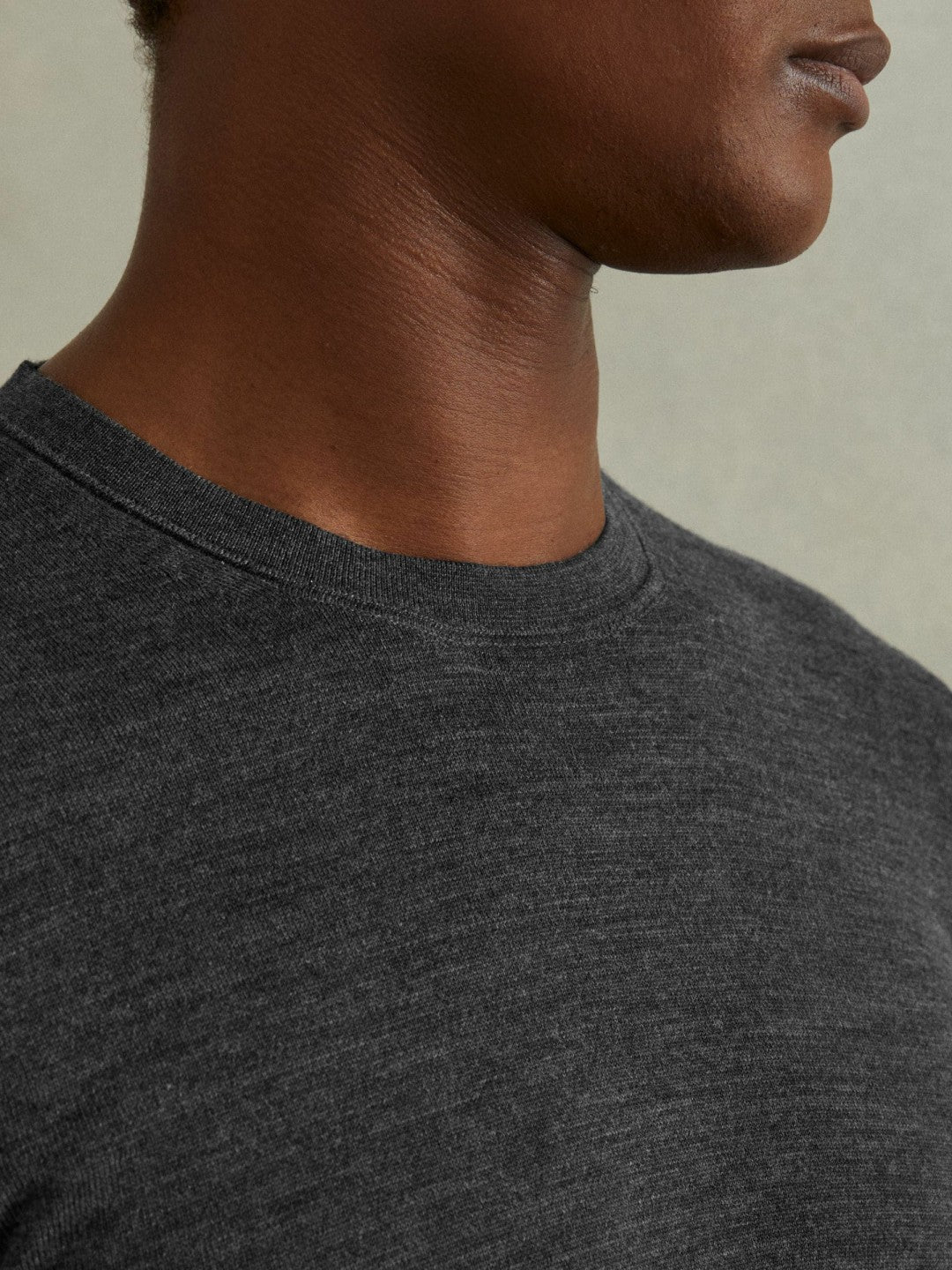 Pack of Two Merino Wool Jumpers in Derby Grey Marl Men | Reiss