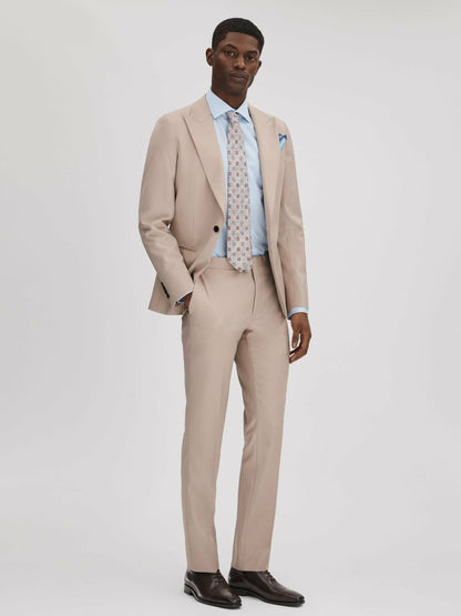Leather Lace-Up Shoes in Dark Brown Men | Reiss