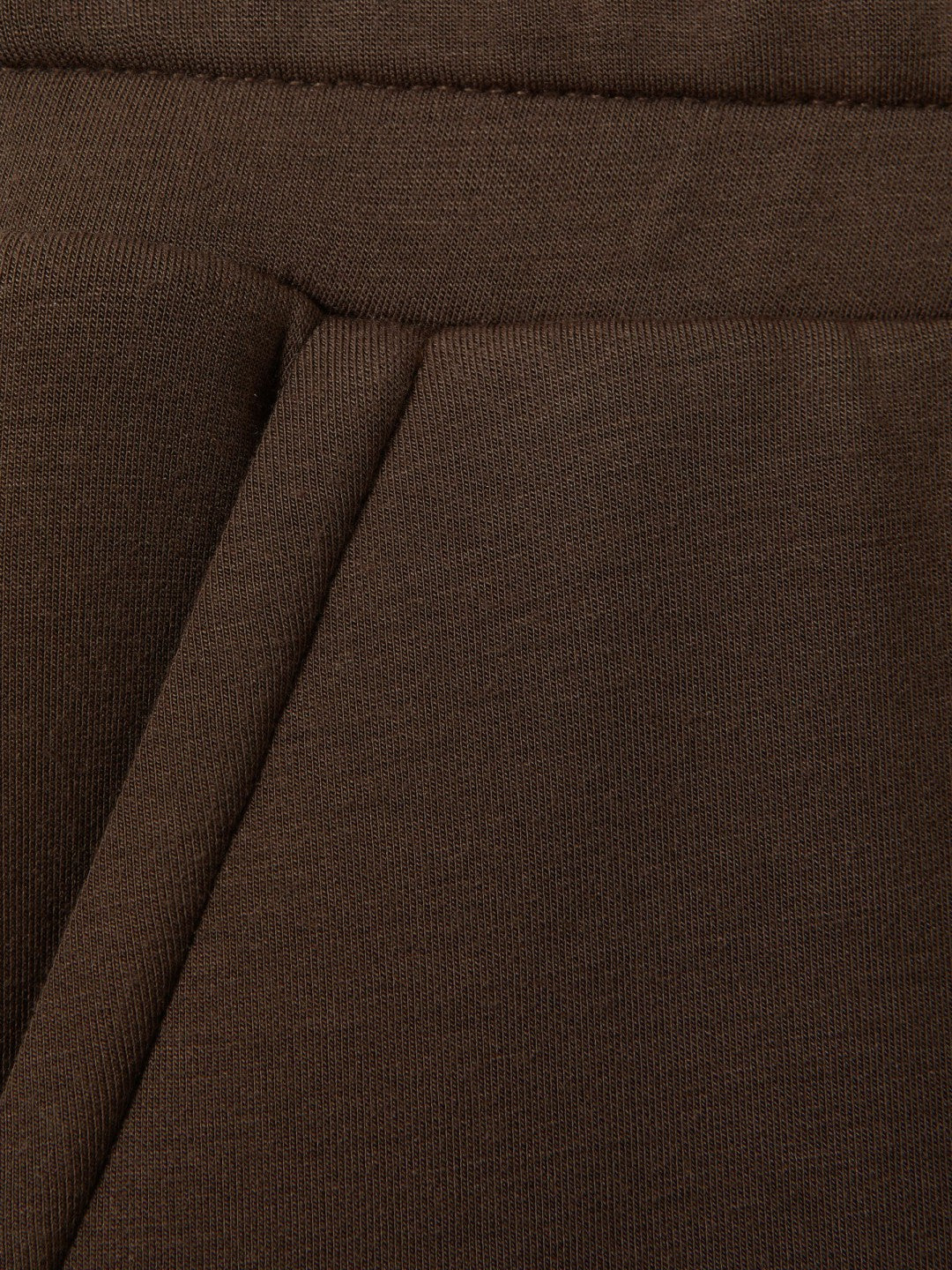 Interlock Wide-Leg Joggers in Chocolate Women | Reiss