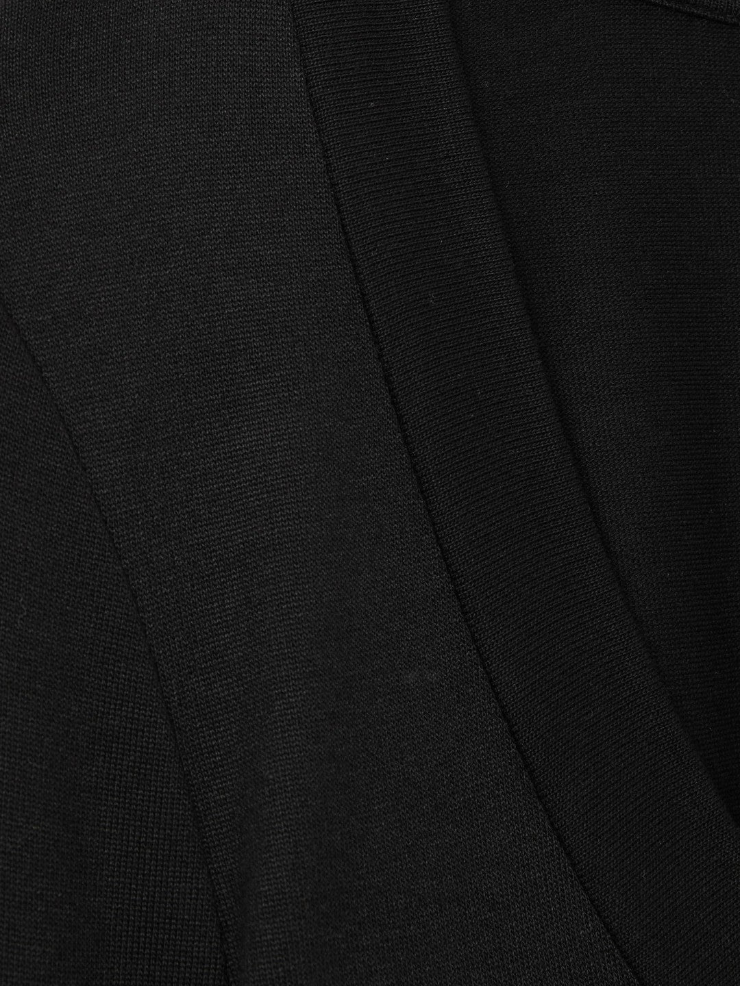 Jersey V-Neck Top in Black Women | Reiss