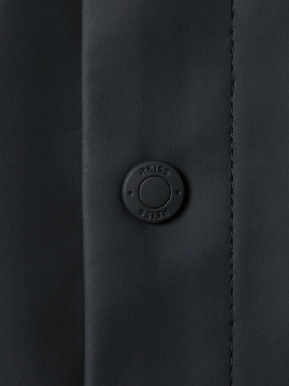 9-13 yrs Water Repellent Hooded Coat in Navy Children & Baby | Reiss