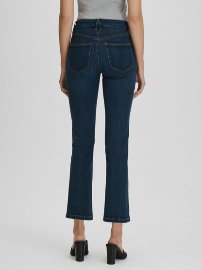 Good American Slim Fit Cropped Jeans in Blue Women | Reiss