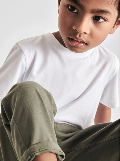 4-9 yrs Crew Neck T-Shirt in White Children & Baby | Reiss