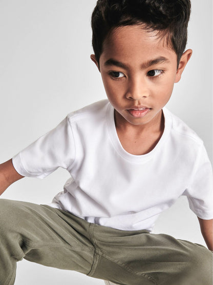 4-9 yrs Crew Neck T-Shirt in White Children & Baby | Reiss
