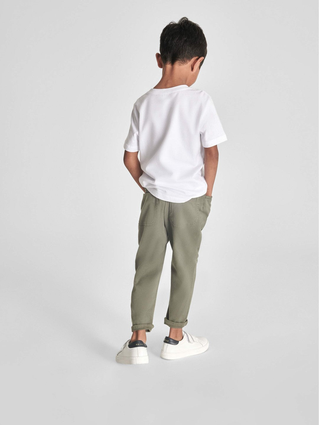 4-9 yrs Crew Neck T-Shirt in White Children & Baby | Reiss