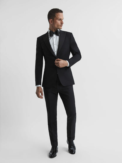 Slim Fit Dinner Shirt in White Men | Reiss
