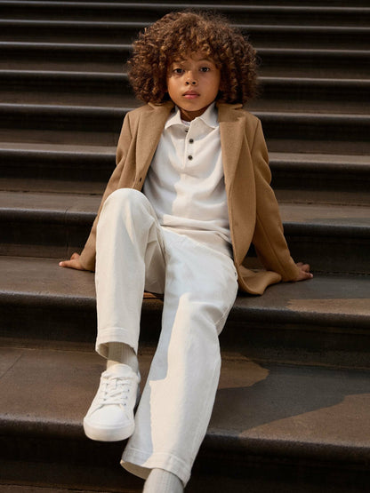 9-14 yrs Slim Fit Casual Chinos in White Children & Baby | Reiss