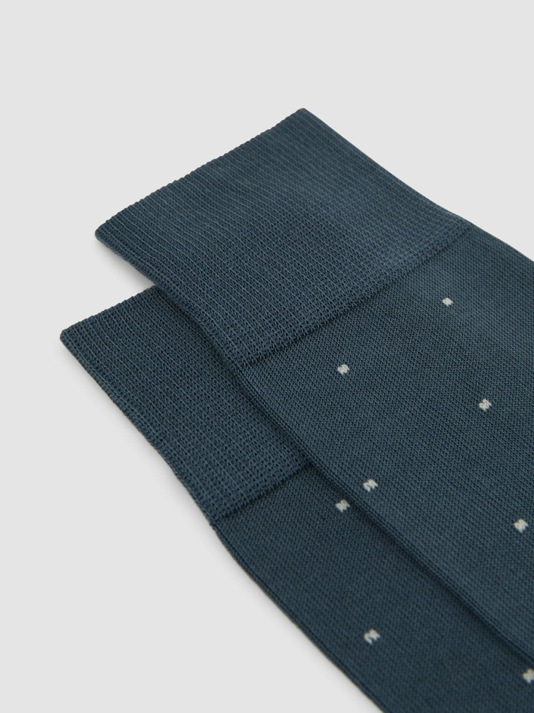 Polka Dot Socks in Airforce Blue Men | Reiss