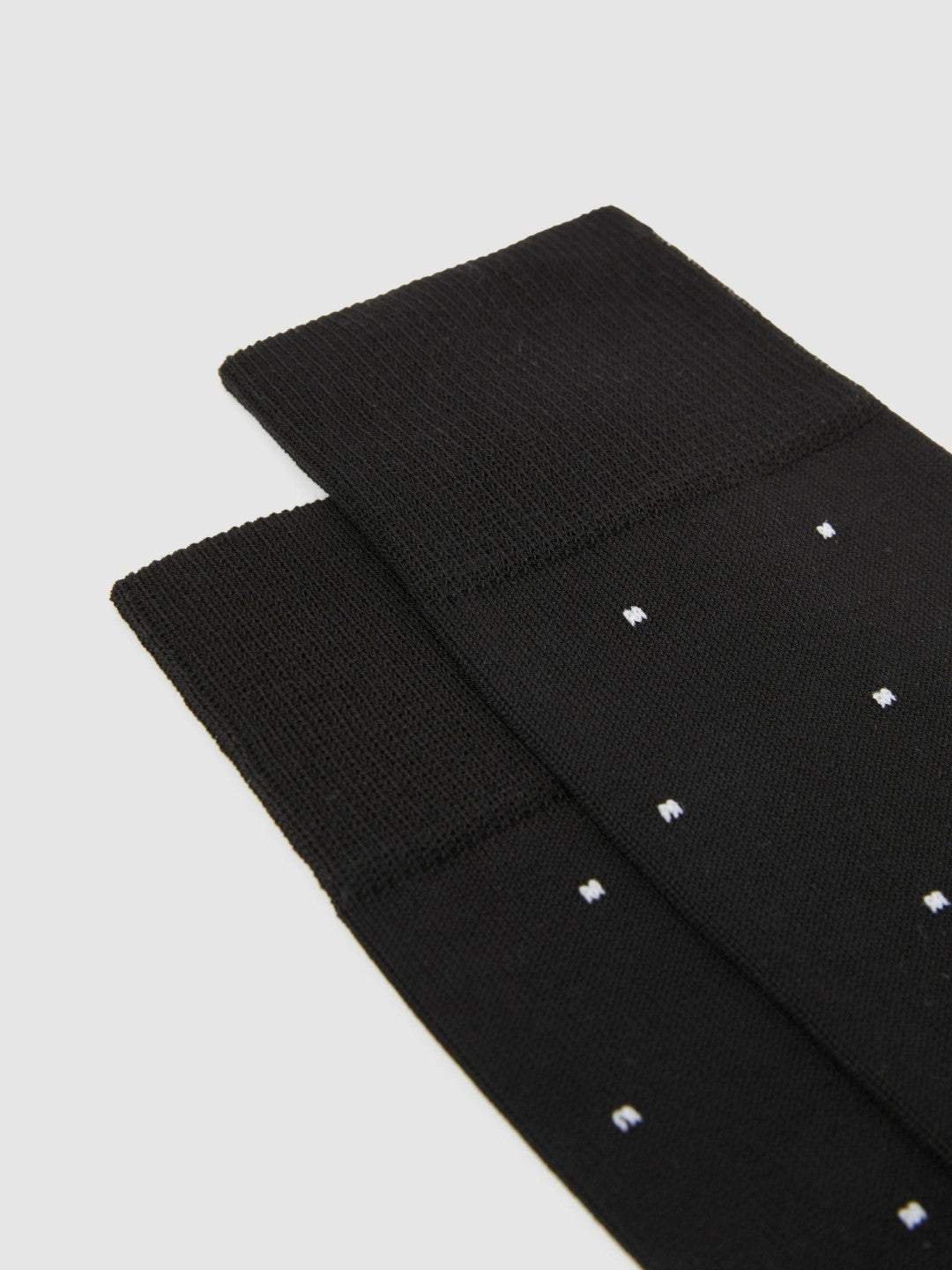 Polka Dot Socks in Black Men | Reiss