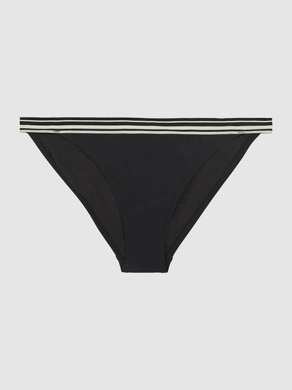 Fixed Side Bikini Briefs in Black Women | Reiss