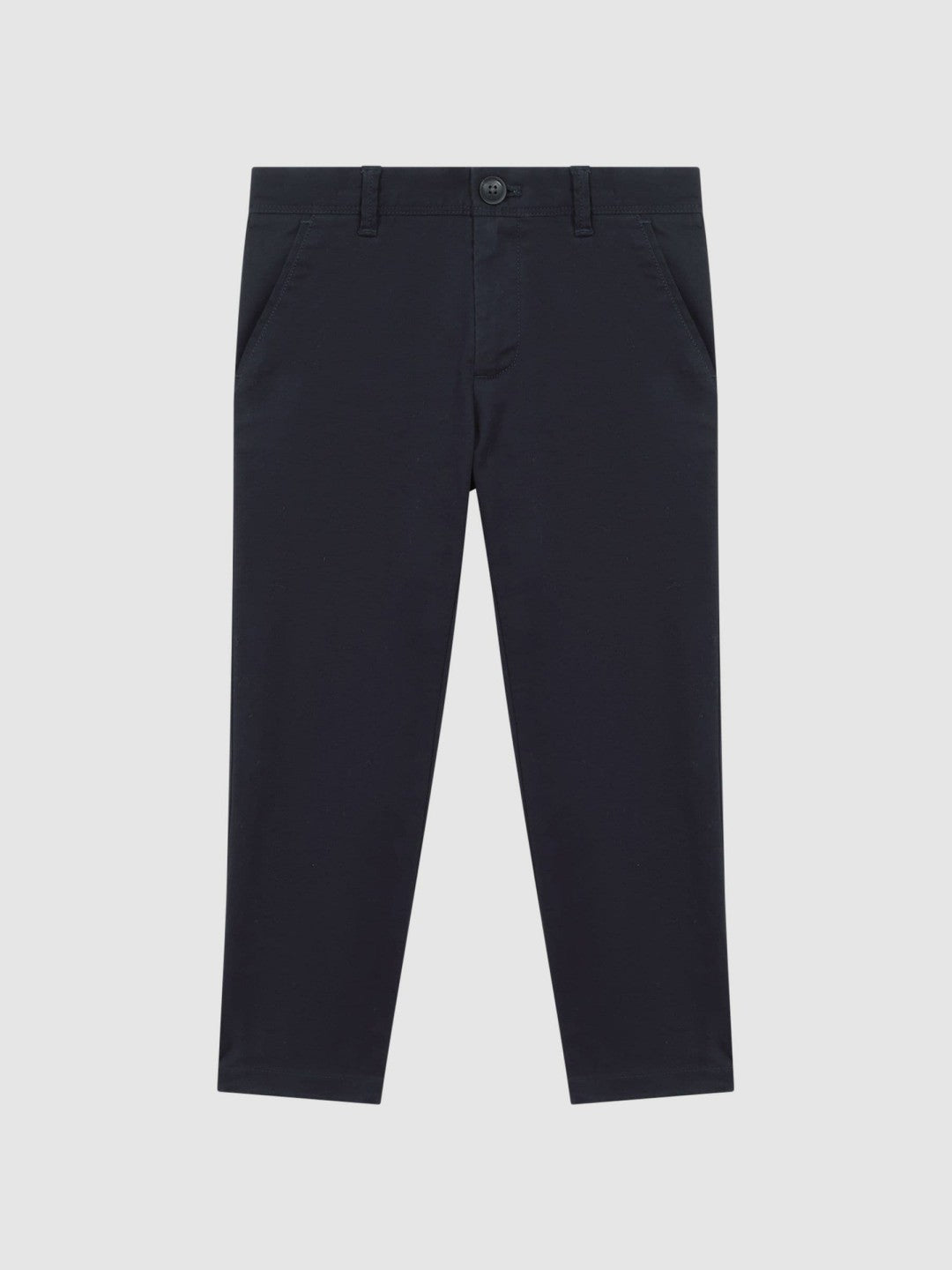 9-14 yrs Slim Fit Casual Chinos in Navy Children & Baby | Reiss