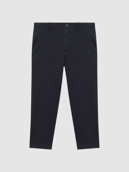 9-14 yrs Slim Fit Casual Chinos in Navy Children & Baby | Reiss