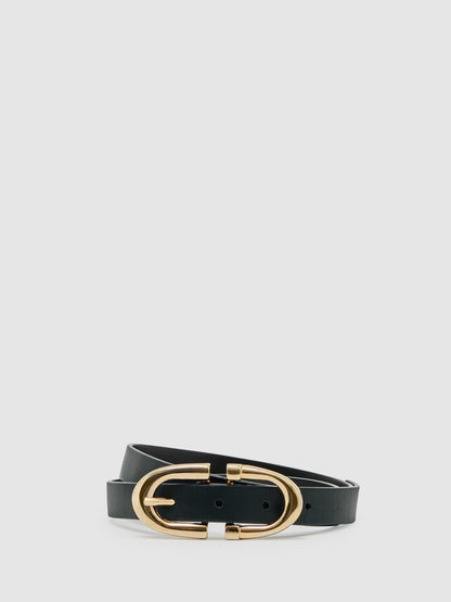 Horseshoe Belt in Black Women | Reiss