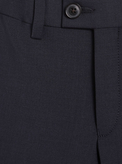 4-9 yrs Wool-Blend Suit Trousers in Navy Children & Baby | Reiss