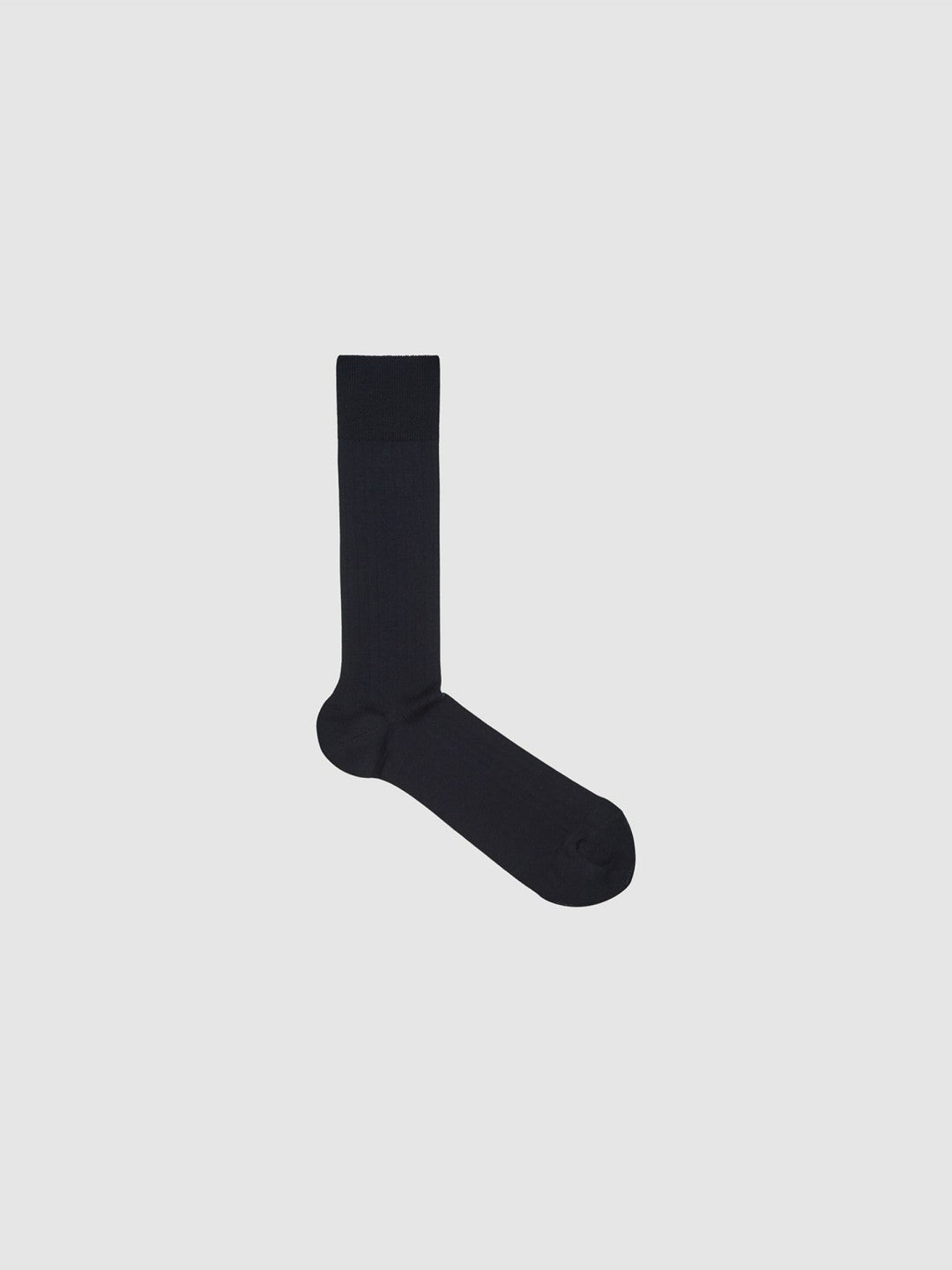 Ribbed Socks in Navy Men | Reiss