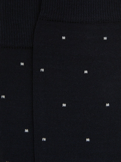 Polka Dot Socks in Navy Men | Reiss