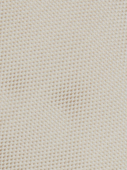 Textured Silk Blend Tie in Soft Champagne Men | Reiss