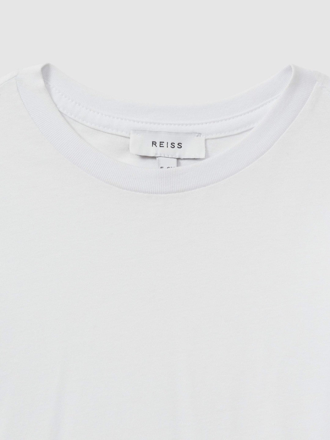 9-13 yrs Crew Neck T-Shirt in White Children & Baby | Reiss
