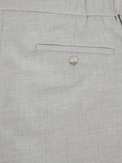 Slim-Fit Internal-Drawstring Trousers in Grey Men | Reiss