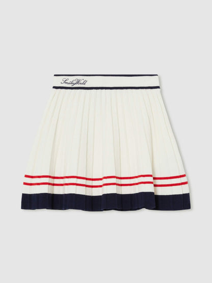 4-9 yrs SmileyWorld Tennis Skirt in Off White Children & Baby | Reiss