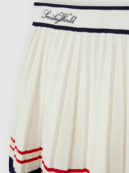 4-9 yrs SmileyWorld Tennis Skirt in Off White Children & Baby | Reiss