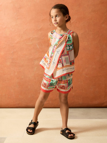 9-13 yrs SmileyWorld Motif Print Top in Multi Children & Baby | Reiss