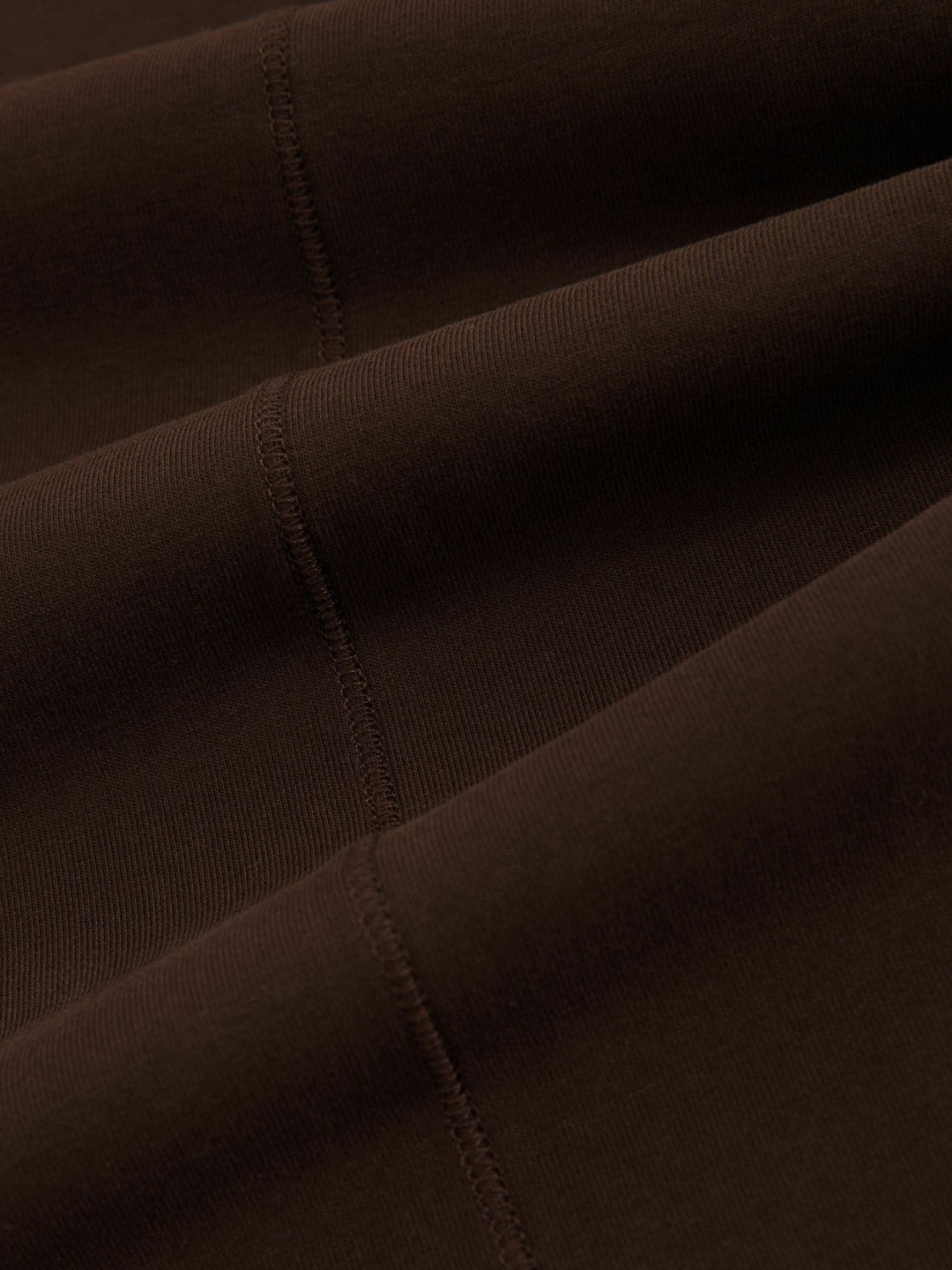 Stretch-Cotton Crew-Neck T-Shirt in Chocolate Brown Women | Reiss