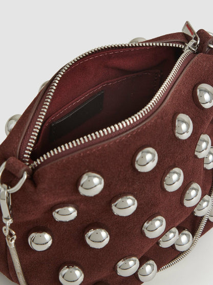 Bag in Oxblood Women | Reiss