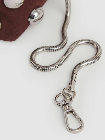 Bag in Oxblood Women | Reiss