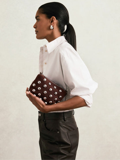 Bag in Oxblood Women | Reiss