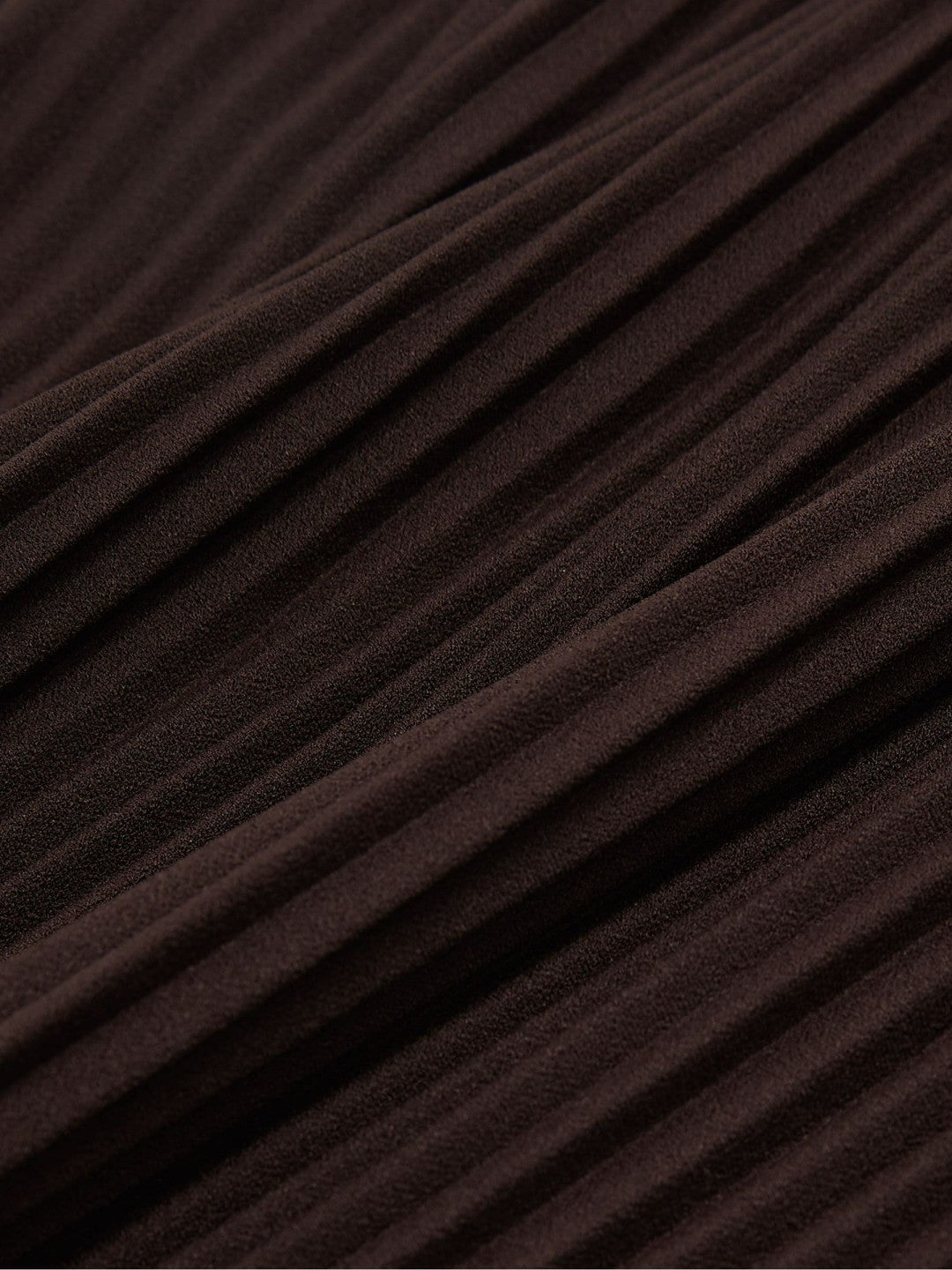 Pleated Jersey Midi Skirt in Burgundy Women | Reiss