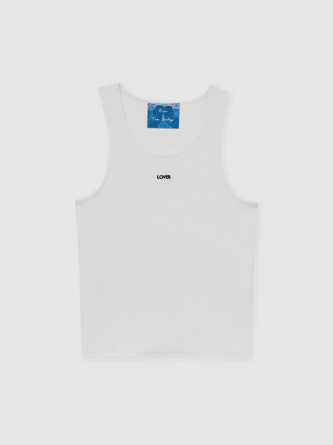| Tom Daley Cotton Lover Vest with Stretch in White Men | Reiss