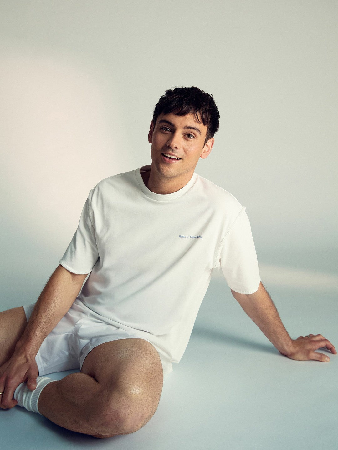 | Tom Daley Graphic-Print T-Shirt in White Men | Reiss