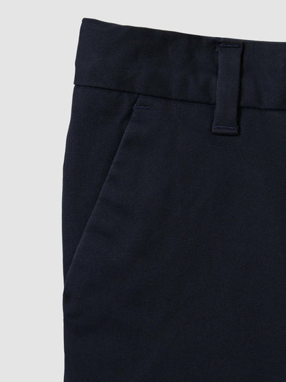 9-13 yrs Cotton Chino Shorts with Stretch in Navy Children & Baby | Reiss