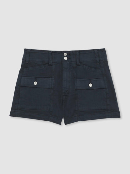 Paige Cargo Shorts in Navy Women | Reiss