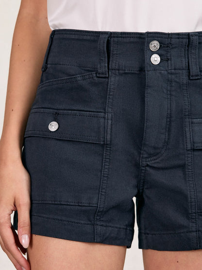 Paige Cargo Shorts in Navy Women | Reiss