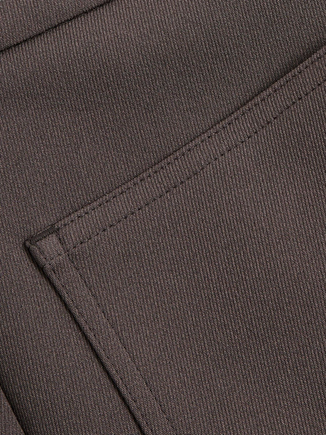 Twill Patch-Pocket Flared Trousers in Mauve Neutral Women | Reiss