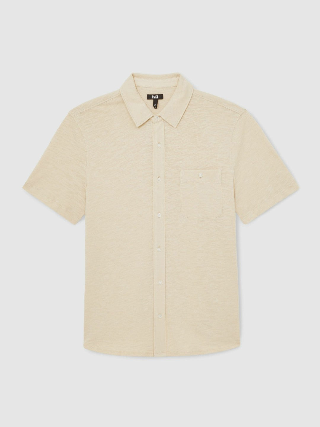 Paige Carillo Short Sleeve Shirt in Cream Men | Reiss